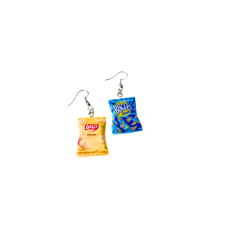 Cute Potato Chip Earrings