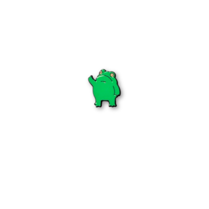 Middle Finger Froggo Pin