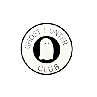 ghost hunter club circular pin