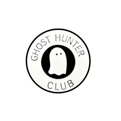 ghost hunter club circular pin