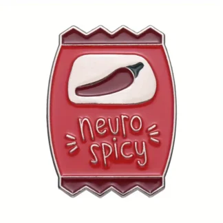 Neuro Spicy enamel pin