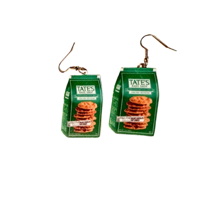 Tates cookie bag earrings