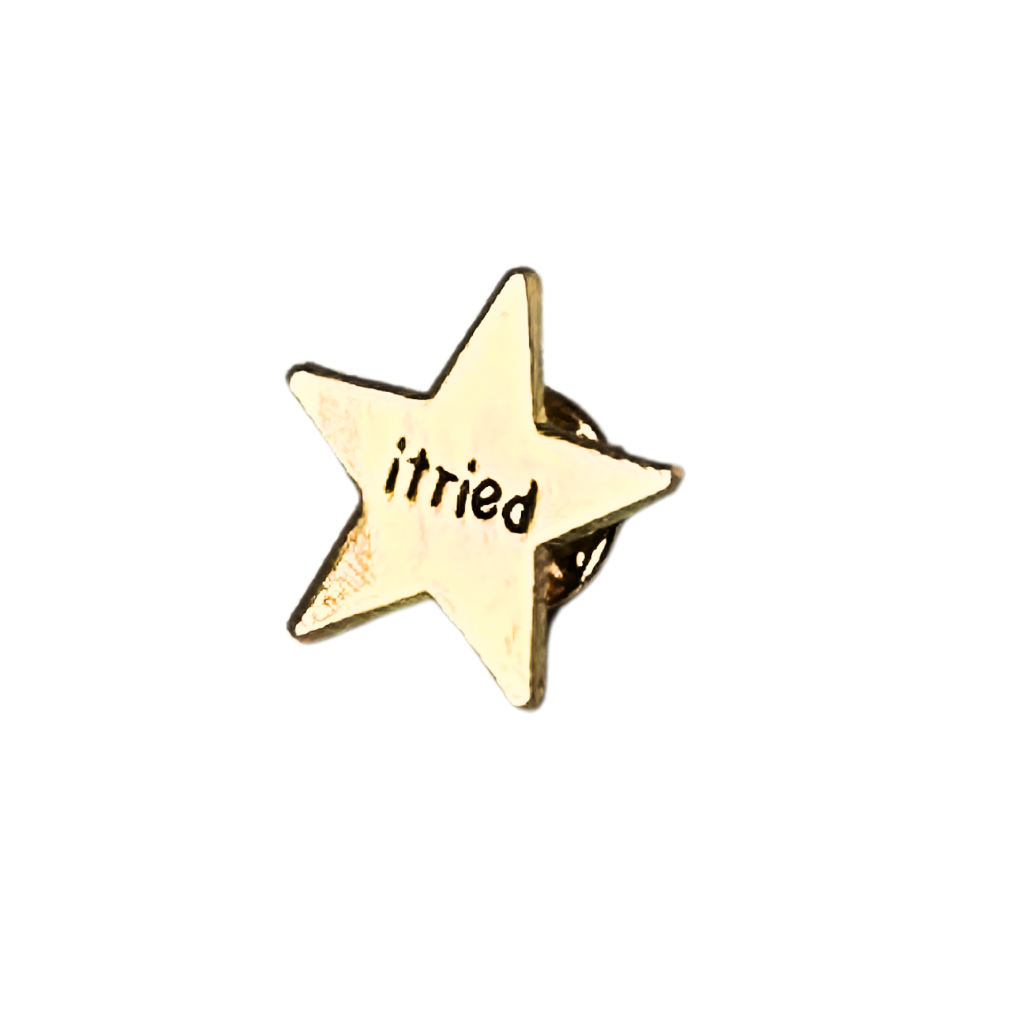 I tried gold star pin for adults